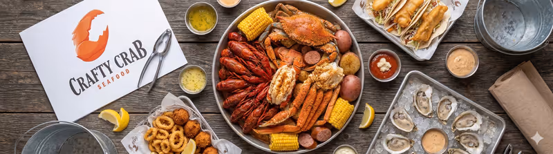 Crafty Crab Mobile Banner