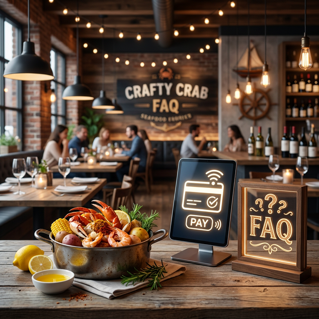 Crafty Crab FAQ & Operations