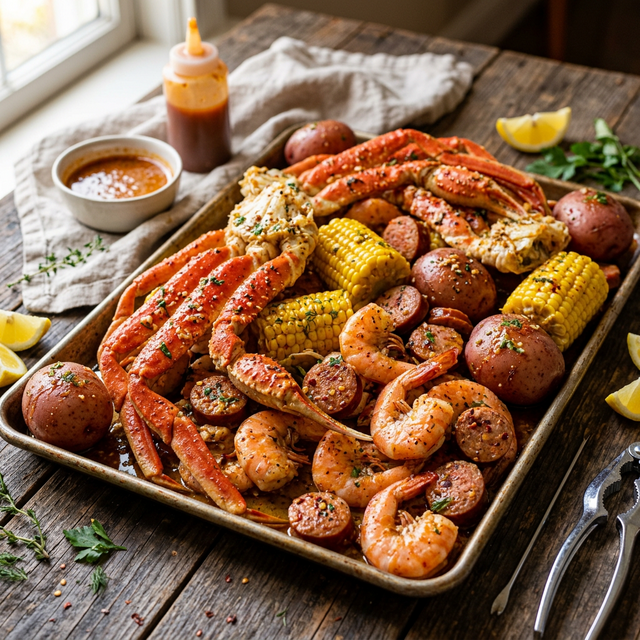 Crafty Crab Nutrition Facts & Calories: Seafood Boil Health Guide