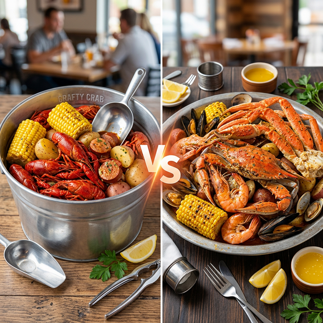 Crafty Crab vs Joe's Crab Shack